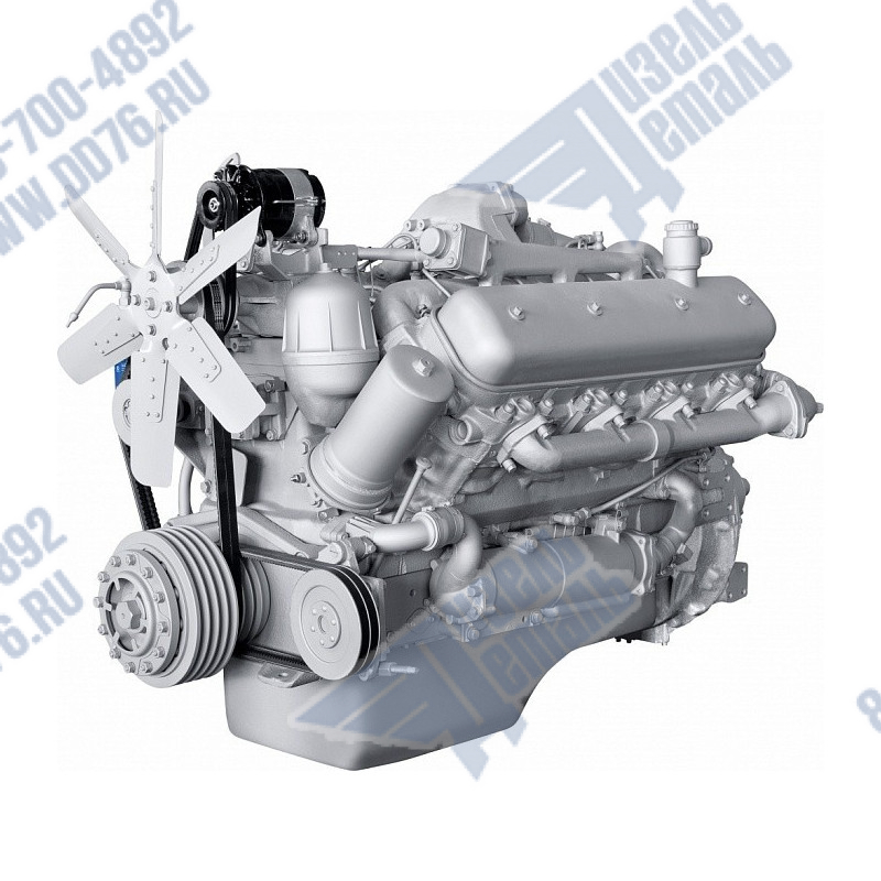 Картинка для Двигатель ЯМЗ 238ДК без КП со сцеплением 1 комплектации