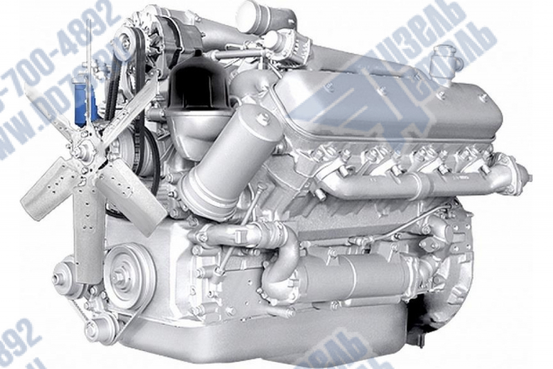 238НД8-1000186 Двигатель ЯМЗ 238НД8 без КП и сцепления основной комплектации
