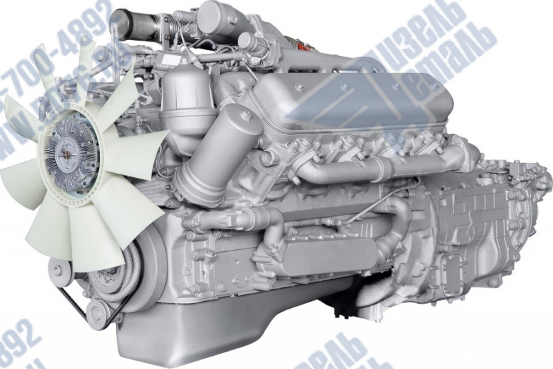 7511.1000186-40 Двигатель ЯМЗ 7511 без КП и сцепления 40 комплектации