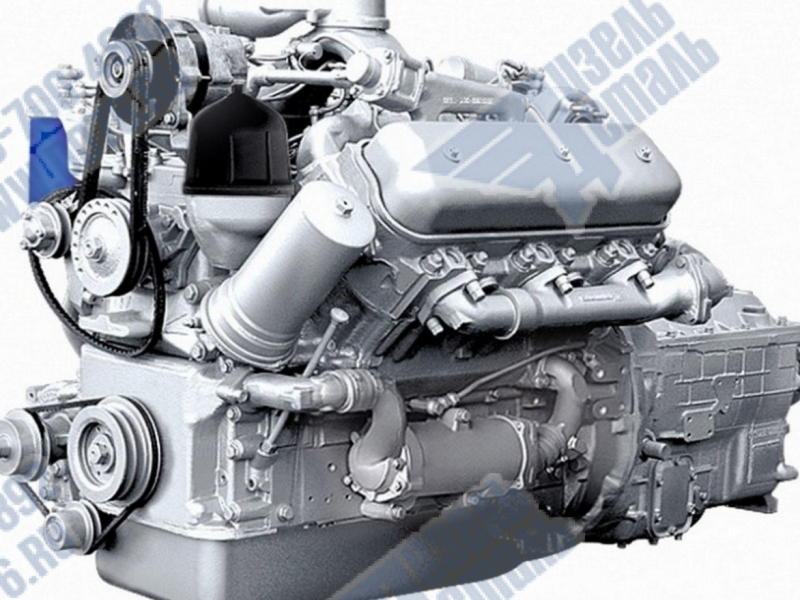 Картинка для Двигатель ЯМЗ 236НЕ с КП 16 комплектации